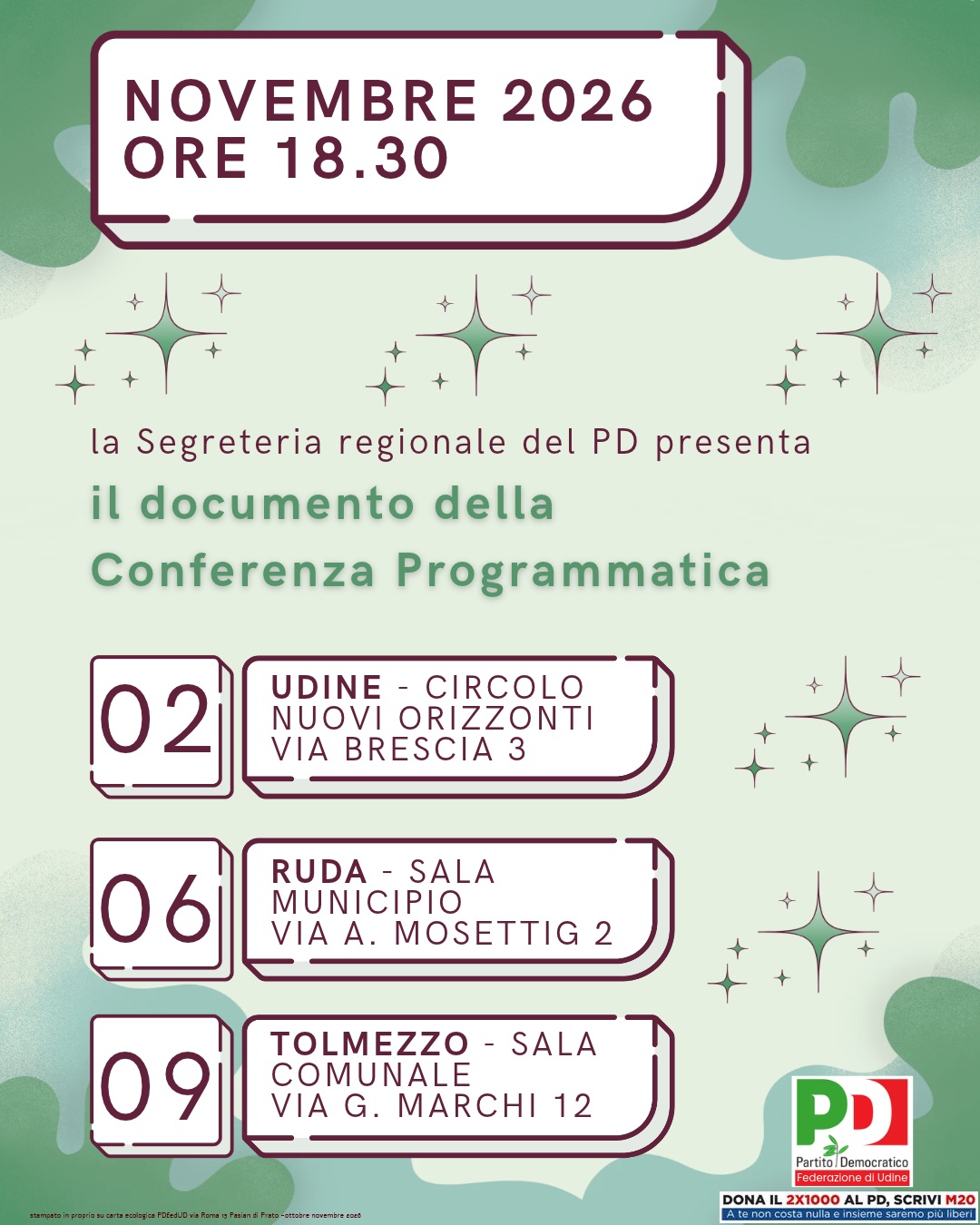 ASSEMBLEA PROGRAMMATICA _ BOZZA DOCUMENTO FINALE